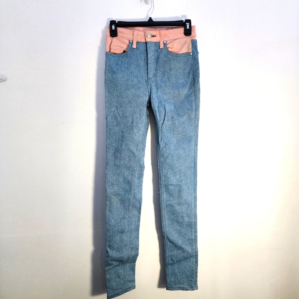 Rag & Bone Light Pink And DENIM jeans Size 25